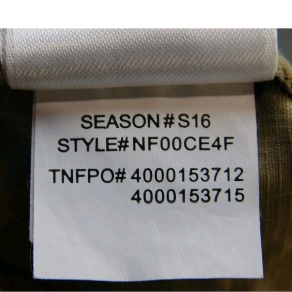 North Face Pants Womens 10 Lightweight Nylon Hiking Outdoor S16 NF00CE4F Khaki - Picture 7 of 16